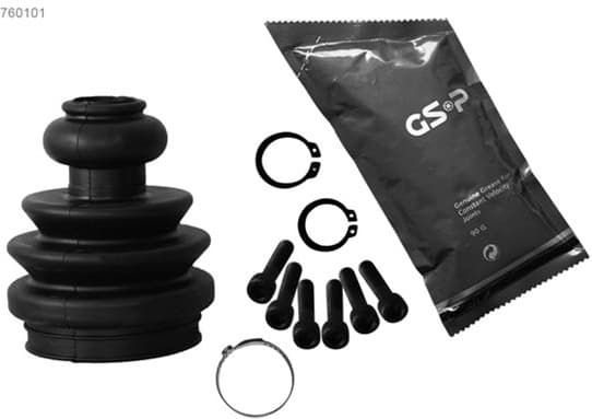 Bellow Kit, drive shaft 760101
