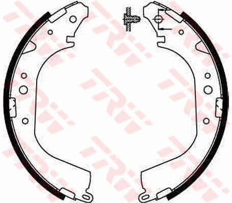 Brake Shoe Set GS8502 - image 2