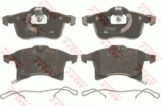 Brake pads front, Top Quality GDB1668 - image 3