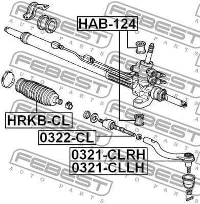 Inner Tie Rod 0322-CL - image 2