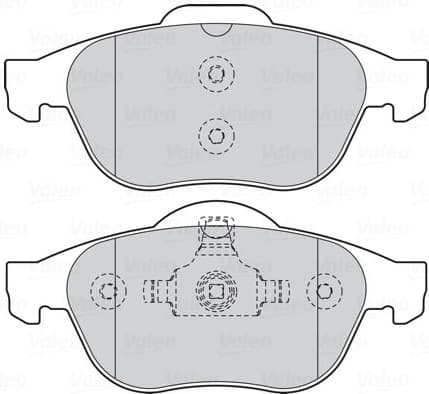 Brake Pad Set, disc brake ESSENTIAL 301566 - image 2