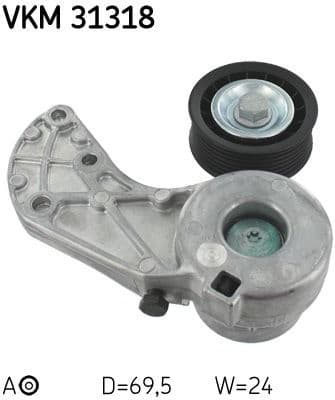 Belt Tensioner, V-ribbed belt VKM31318 - image 2