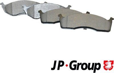 Brake Pad Set, disc brake JP 5063600210