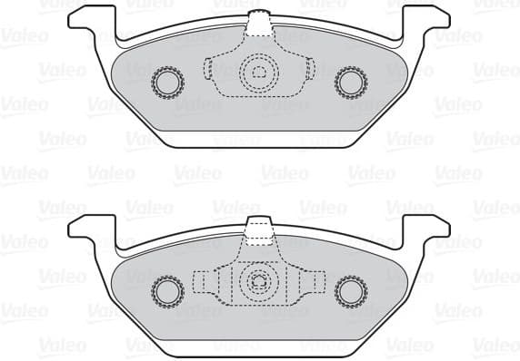 Brake Pad Set, disc brake ESSENTIAL 302029 - image 2