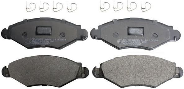 Brake Pad Set, disc brake B110594