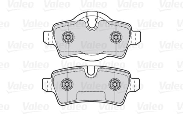 Brake Pad Set, disc brake ESSENTIAL 301041 - image 2