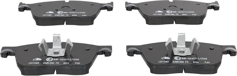 Brake Pad Set, disc brake ATE Ceramic 13.0470-7340.2
