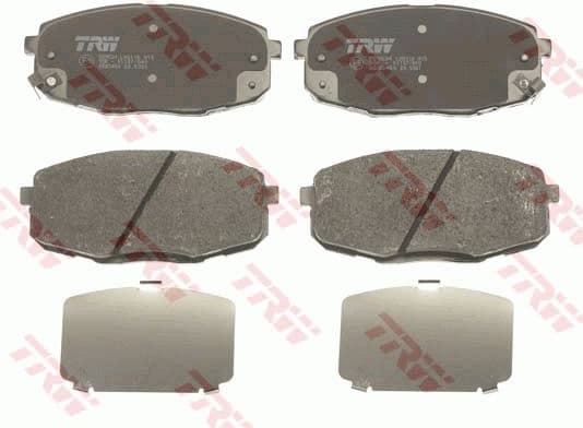 Brake Pad Set, disc brake COTEC GDB3450 - image 4