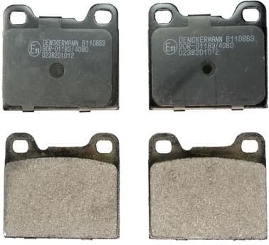Brake Pad Set, disc brake B110863