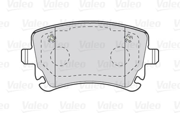 Brake Pad Set, disc brake ESSENTIAL 301004 - image 2