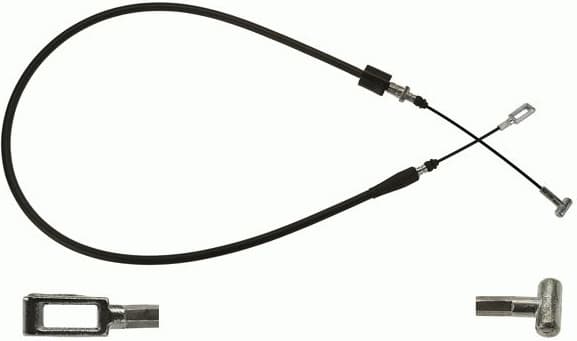 Cable Pull, parking brake GCH618 - image 2