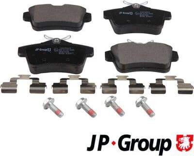 Brake Pad Set, disc brake JP 3163700410