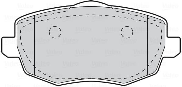 Brake Pad Set, disc brake ESSENTIAL 301761