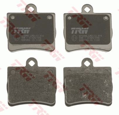 Brake Pad Set, disc brake COTEC GDB1283 - image 4