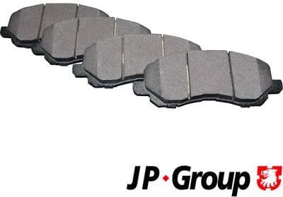 Brake Pad Set, disc brake JP 5063600910