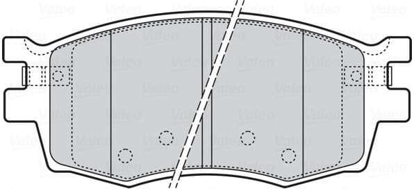 Brake Pad Set, disc brake ESSENTIAL 301868 - image 2