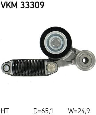 Tensioner belt VKM33309 - image 4