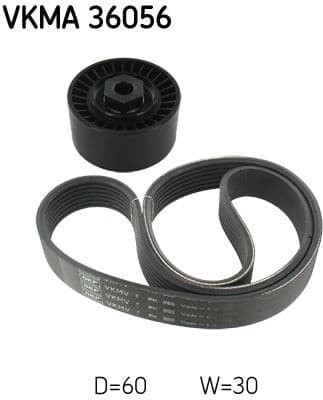 V-ribbed Belt Set VKMA 36056 - image 2