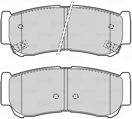 Brake Pad Set, disc brake ESSENTIAL 301932 - image 2