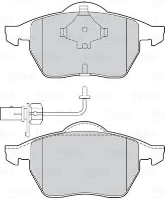 Brake Pad Set, disc brake ESSENTIAL 301483 - image 2
