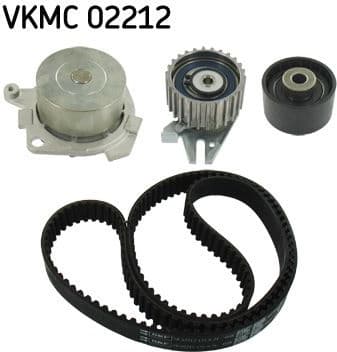Timing belt kit with water pump VKMC 02212 - image 2