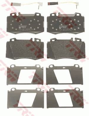 Brake pads front, Top Quality GDB1543 - image 4