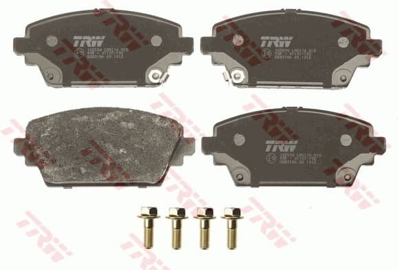 Brake Pad Set, disc brake COTEC GDB3186 - image 4