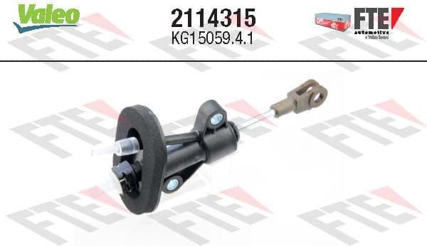 Master Cylinder, clutch FTE CLUTCH ACTUATION 2114315