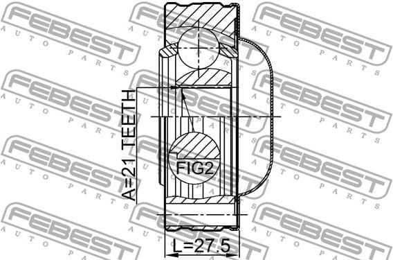 Joint, propshaft 0711-JB420SHA - image 2