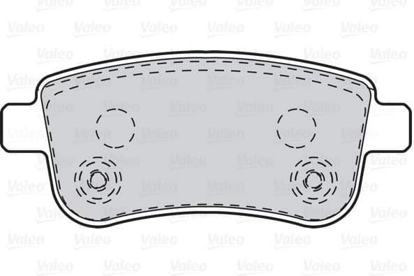 Brake Pad Set, disc brake ESSENTIAL 302101