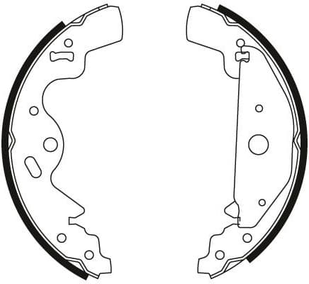 Brake Shoe Set GS8477 - image 4