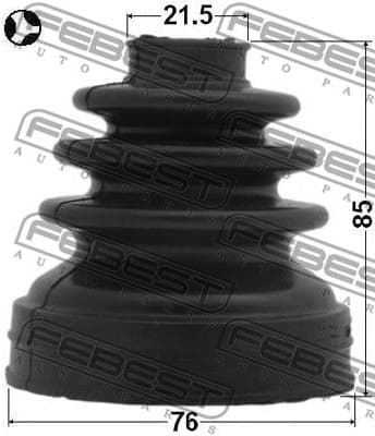 Bellow, drive shaft 0115-ACU35RT - image 2