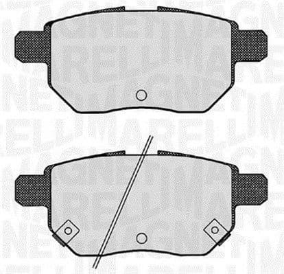 Brake Pad Set, disc brake 363916060629