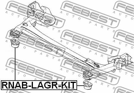 Repair Kit, axle beam RNAB-LAGR-KIT - image 2