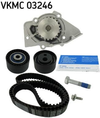 Timing belt kit with water pump SKF VKMC 03246