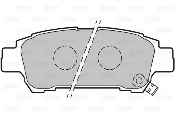 Brake Pad Set, disc brake ESSENTIAL 301542 - image 2