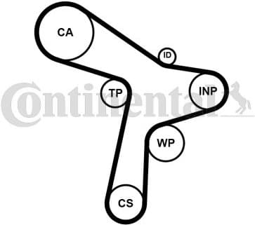 Water Pump & Timing Belt Kit CT1168WP7 - image 2
