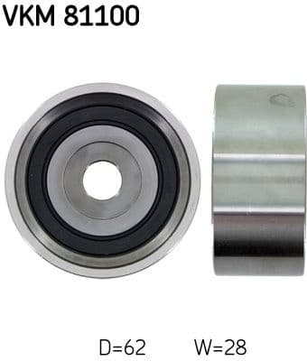 Deflection Pulley/Guide Pulley, timing belt VKM 81100 - image 2