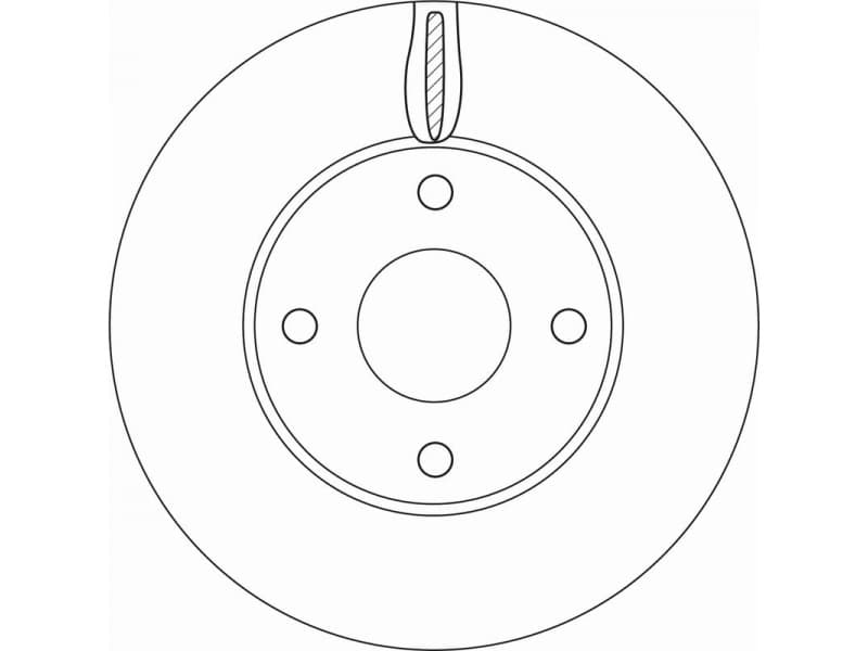 Brake Disc DF6593 - image 2