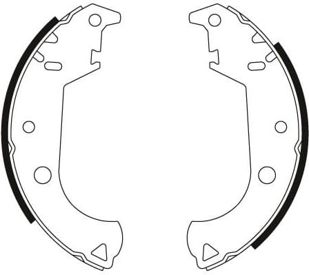 Brake Shoe Set GS8442 - image 4