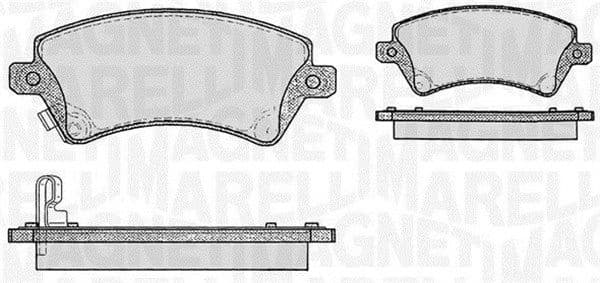 Brake Pad Set, disc brake 363916060408