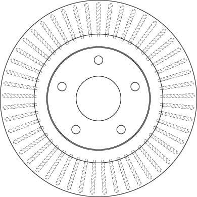 Brake Disc DF6533 - image 3