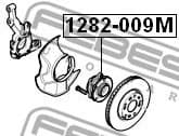 Wheel Hub 1282-009M - image 2