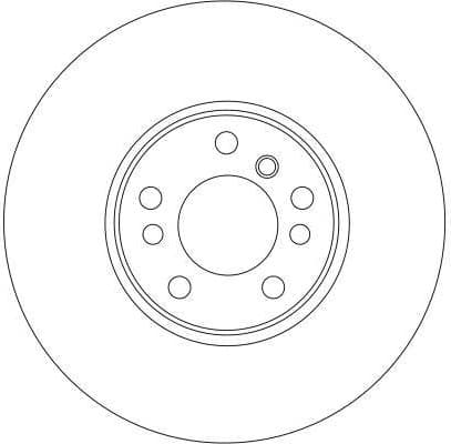 Brake disc, 1pcs FRONT, Top Quality DF4187S - image 2