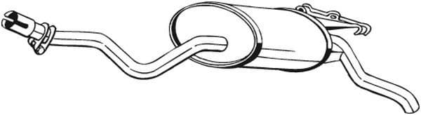 Rear Muffler 175-345