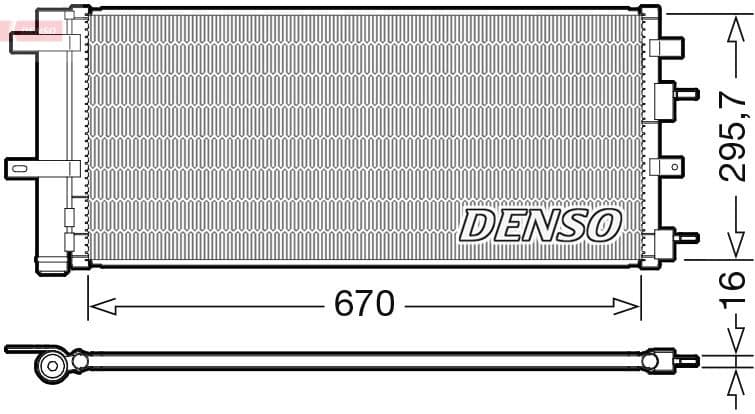 Condenser, air conditioning DCN10053