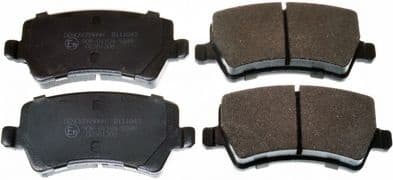 Brake Pad Set, disc brake B111043
