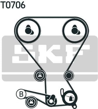 Timing Belt Kit VKMA 95620 - image 4
