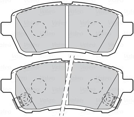 Brake Pad Set, disc brake ESSENTIAL 301999