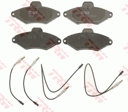 Brake Pad Set, disc brake COTEC GDB1101 - image 4